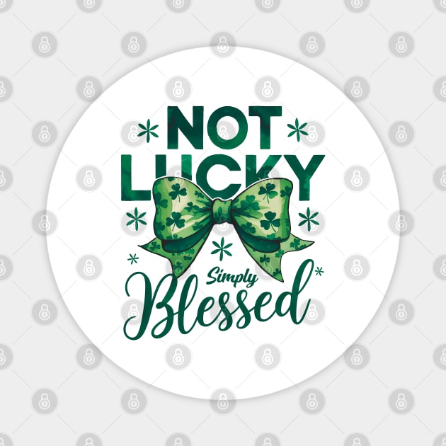 Lucky Vibes: Celebrate St. Patrick’s Day in Style Magnet by Steve